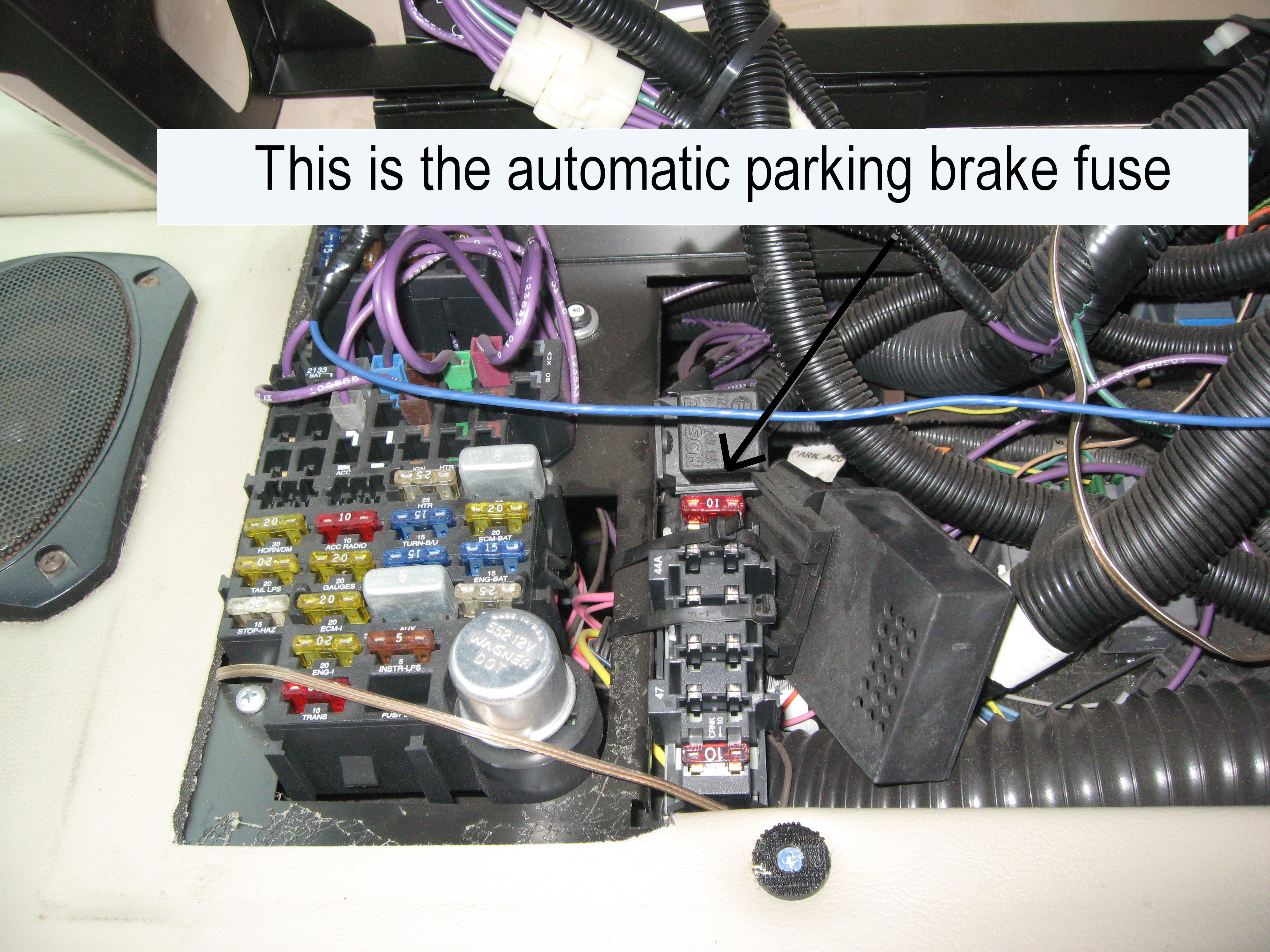 Chevy P-30 Auto Parking Brake (welcome to our nightmare)  Wolf's Words