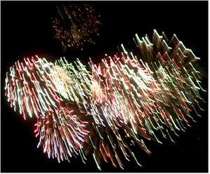 Click for a larger image of the fireworks