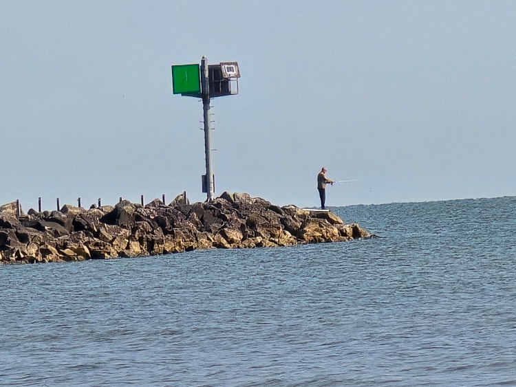 guy fishing